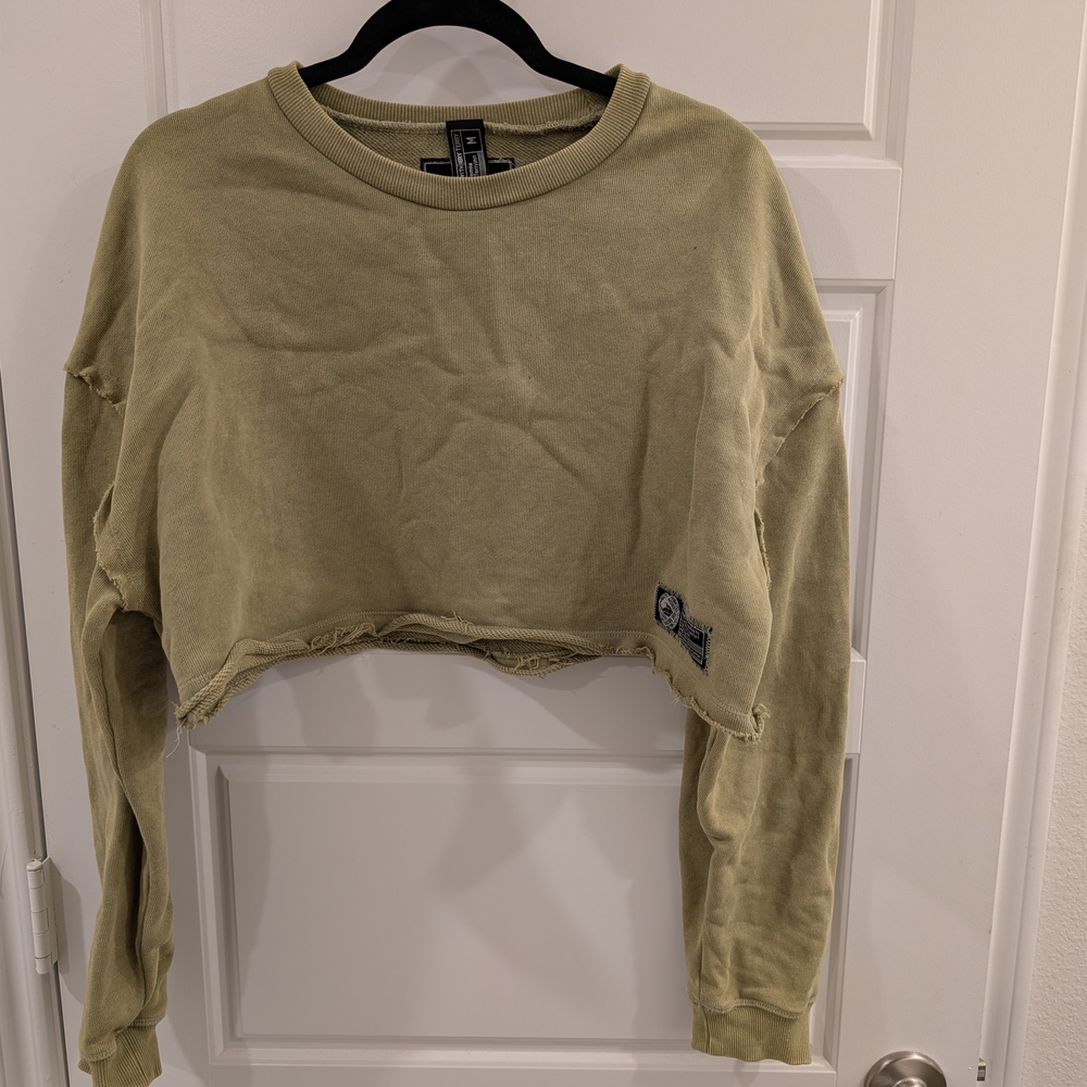 Alphalete Very Terry Collection Cropped Sweatshirt